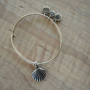 Alex and Ani Gold Shell Bracelet